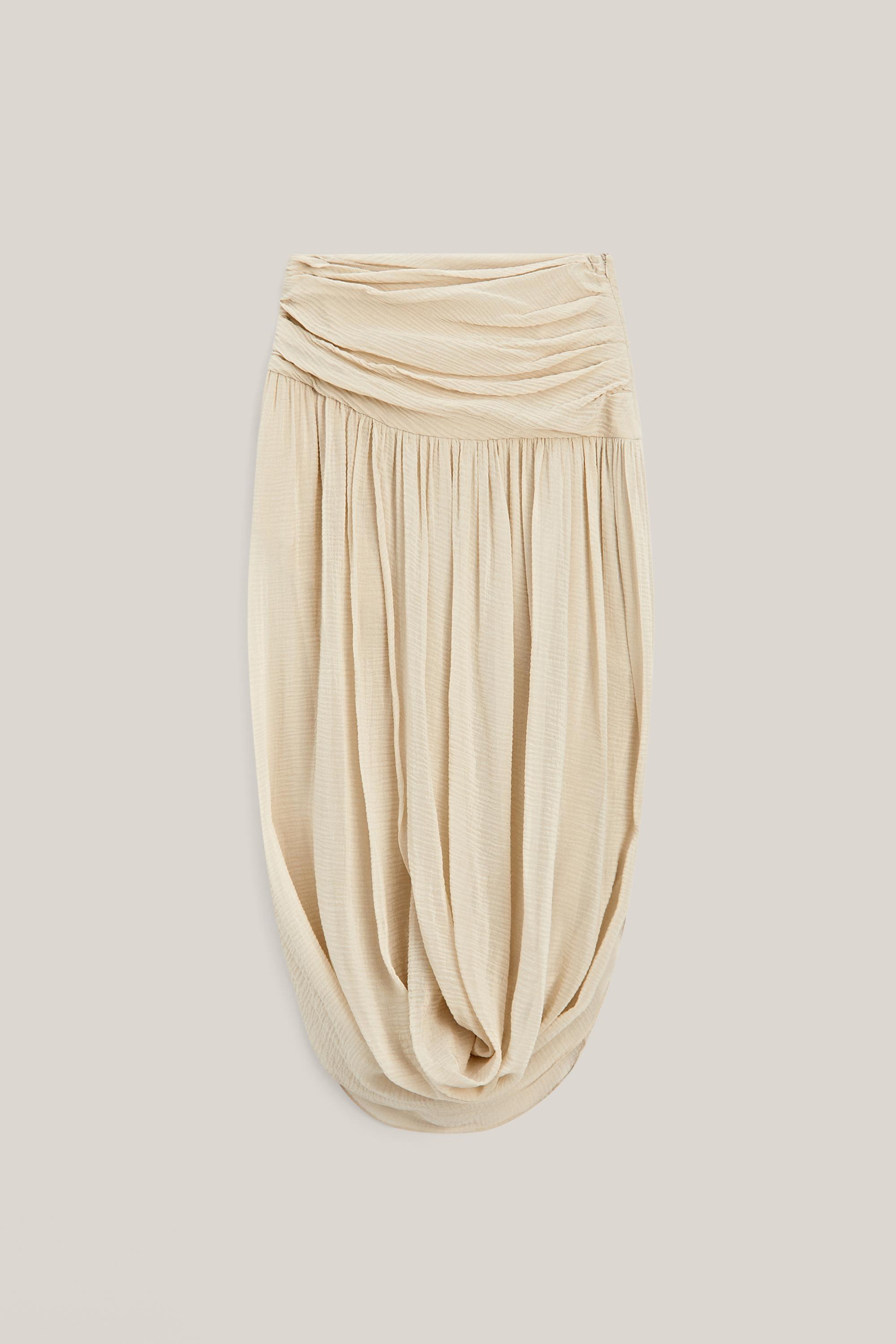 Midi skirt with sash belt detail - LIMITED EDITION
